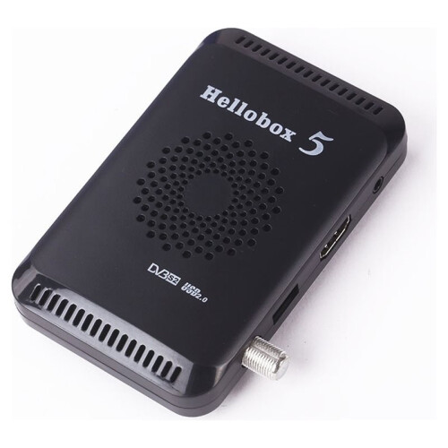 Hellobox 5 Satellite TV Receiver HD Digital DVB S2 Support Ccam Newcam 3G Wifi Decoder EU Plug