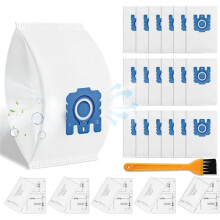 20 Sztuk Worków Próżniowych 3D Airclean GN Kompatybilnych z Odkurzaczem dla Classic C1 Complete C1Complete C2 Complete
