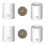 10 Ceramic White TIG Welding Cup TIG Welding Kit: Welding Torch Gas Diffuser Mesh WP17/18/26 1