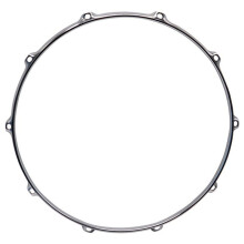 Metal Drum Hoop Replacement 14 Inch 10 Holes Drum Rim for Accessories for Snare Drums Practice Pad