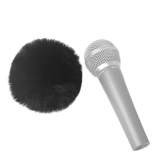 Professional Dead Cat  Filter Windshield Outdoor Microphone Cover Muff Windscreen for  SM58 1