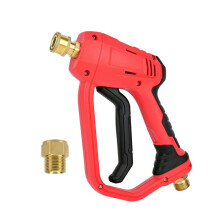 Pressure Washer Short Gun Kit M22x1.5 External Thread, 14mm Inner Diameter Connector&Quick Coupler for Powerful Cleaning