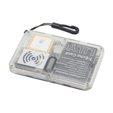 LILYGO Placa T-Echo-Card LoraWAN SX1262 com GPS NRF52840, Painel Solar de 0,25 W, Alto-Falante e Módulo de Microfone Lora de 433 MHz