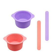 2Pcs Silicone Wax Warmer Liner, Silicone Wax Bowl for Wax Warmer, Non-Stick Wax Melt Warmer Wax Pot Replacement