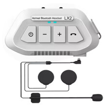 Motorcycle Helmet Wireless Headset BT 5.3 Helmet Headset Voice Assistant Moto Earphone Motorbike Headphone