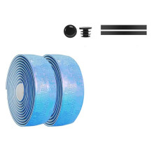 Road Bike Handlebar Tape - Non-Slip and Shock-Absorbing, Includes End Plugs and Adhesive Backing, Road Cycling Accessory