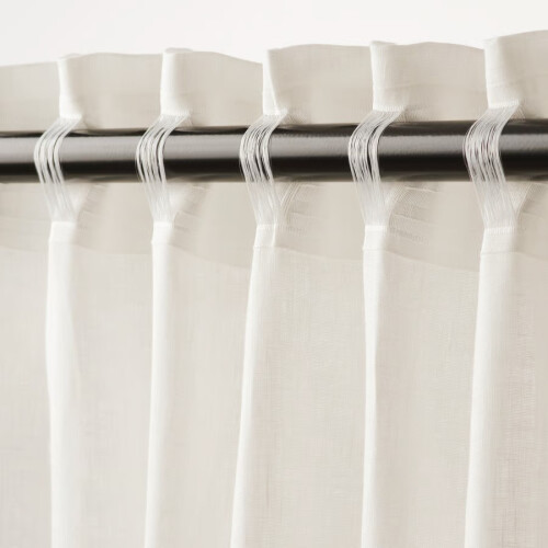 IKEA DYTÅG Linen Curtains 145x250 cm 1