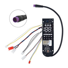 36V E-Scooter Dashboard Compatible with 5 Electric Scooter Display Panel Circuit Board with Turn Signal