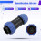 Connector SP2110 IP68 2 3 4 5 5B Pin Male Female Cable Plug Socket E 2