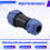 Connector SP2110 IP68 2 3 4 5 5B Pin Male Female Cable Plug Socket E 3