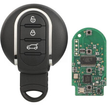 3 Buttons Remote Car Key for Cooper Clubman F55 F56 F Series ID49 PCF7945 Chip 315/433MHz Card 433MHz