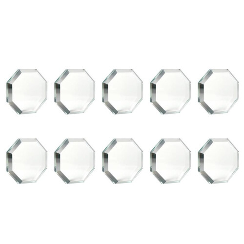 10 Pack Crystal Glass Pattern Weights for Sewing, Fabric Sewing Weights for Cloth Precision Dressmaking Pattern Cutting
