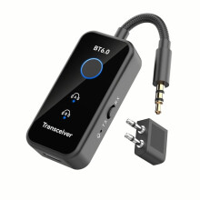 6.0 Wireless Audio Transmitter and Receiver 3.5mm Plug AAC/SBC Built-in Isolation IC for Device