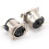 1PCS NC3FD-H 3 Pin XLR PCB Connector Socket Female Horizontal PCB Silver-Plated Contacts 5