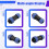 Connector SP2110 IP68 2 3 4 5 5B Pin Male Female Cable Plug Socket E 7