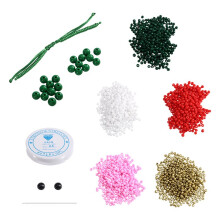 Kit de Fabricación de Pulseras de Cuentas DIY, Lindo Kit de Pulsera de Colibrí en 3D, Joyería Hecha A Mano para Amantes de la Artesanía