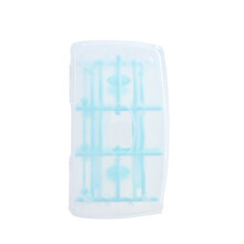 Foldable Baby Bottle Drying Rack Portable Dustproof Box with Cover Dryer Holder