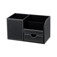 Schreibtischorganizer mit Schublade, Büroschreibtischzubehör für Frauen, Mehrfach-Füllhalter & Desktop-Organizer A