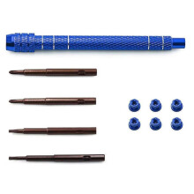 Reparatiegereedschap Hexaansluitgereedschap Schroevendraaier M2 Moerset voor 1/30 SCX30 RC Wegcrawler Onderdelen C