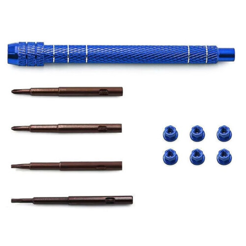 Repair Tools Hex Socket Tool Screwdriver M2 Nut Set for 1/30 SCX30 RC Road Crawler Parts C 1