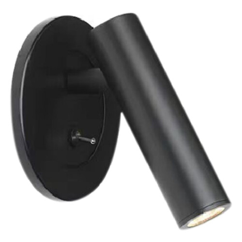 LED Embedded Reading Wall Lamp with  Adjustable Angle Bedroom Bedside Advanced Lighting Lamps A