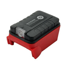 Adapter do Ładowania USB dla Akumulatora dla 18V z Portami USB i Funkcją Ładowania LED Work Light