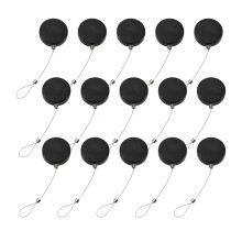 15Pcs Small Commodity Anti-Theft Telescopic Display Anti-Theft Chain Steel Wire Rope Automatic Retraction Winding Box
