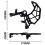 Dual Caliper Disc Brake Bracket Motorcycle Modification Brake Caliper Mount Adapter for  Motorcycle Accessories 6