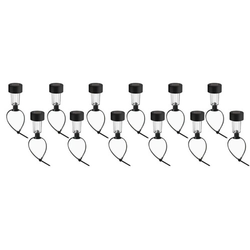 12 Pack Solar Pool Lights LED, Suitable for Ground/Metal Frame Pools Outdoor Pool Lighting 1