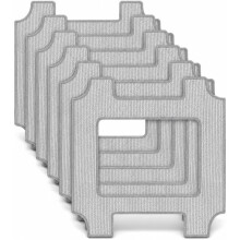 6-Pack Microfiber Cleaning Pads for Lubluelu CH00,CH01,CHYW201, CHYW200 Window Cleaning Robots, Washable and Reusable