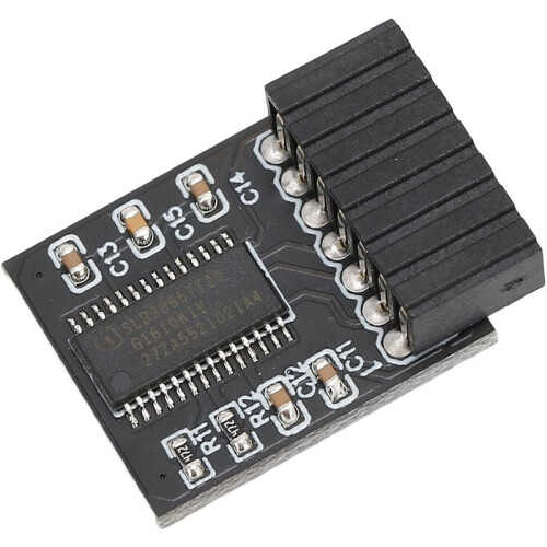 TPM 2.0 Encryption Security Module 14Pin LPC Interface Remote Card Encryption Security Module for  14Pin LPC Tpm