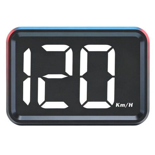 X1 Auto Digital Speedometer HUD Gauges   Display Car Universal  Font Speed Meter Electronics Accessories