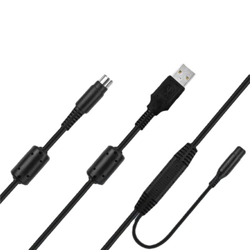 2in1 Power Data Cable Replacement for  CC2900e CC3500e 2900ep 3000e PTZ Pro Network Camera Cable