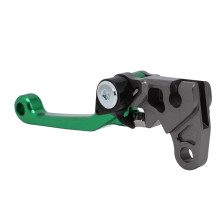 Motorcycle Brake Lever Folding Levers CNC for KLX 110 KLX110 KLX110L 2010-2023 Green