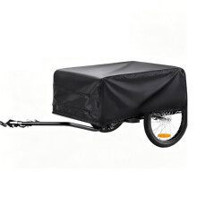 Bicycle Trailer Cover, Waterproof Flatbed Bike Trailers Cover Outdoor Folding Wagon Protective Cover