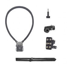Neck Bracket Kit for Osmo Action 6/5/4/3 Quick Mount Bracket Protective Cage Accessory Kit for X5/Ace Pro2