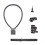 Neck Bracket Kit for  Osmo Action 6/5/4/3 Quick Mount Bracket Protective Cage Accessory Kit for  X5/Ace Pro2 1