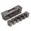 7pcs Handheld Toolbox, Portable Large Capacity Thick Plastic Hardware Tool Storage Box, Toolbox with Handle 1