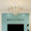 Light Flat Metal Ceiling Pendant Cover Lamp White Plate for Seamless Installation Black 4