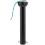 Matte Black Ceiling Fan Downrod with Hanger  - Universal Threadless Extension Pole 8 Inch 1