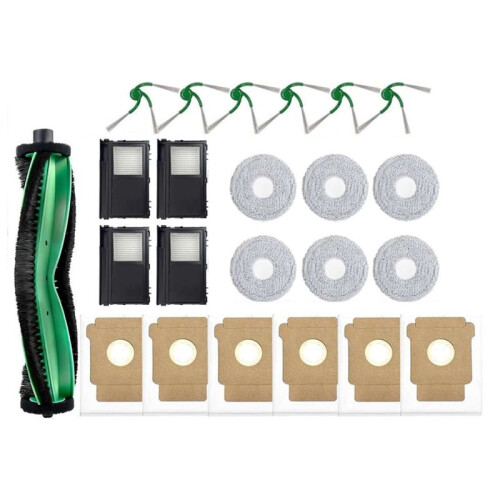 For    415X Combo/ 415 Combo/ 515 Combo/ 575 Combo Replacement Main Side Brush Filter Dust Bag Mop Pad