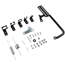 304147 Throttle Cable Bracket Mount Kit Fit for GM700R4 Complete Hardware Spring Bolt Installation Set