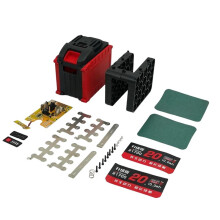 20 Core 21700 Battery Storage Box Case with 50A BMS PCB Board NTC Temperature Control for 18V/21V
