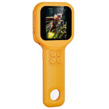 Handheld Portable Digital Microscope for Children 2.4-Inch 500X Magnification 8 LED Lights Adjustable Focus 5-300mm