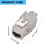 5PCS RJ45  Jack Module Tool-Less Type Shielded Zinc Alloy Module Self-Locking Network Coupler Adapter CAT6 10