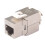 5PCS RJ45  Jack Module Tool-Less Type Shielded Zinc Alloy Module Self-Locking Network Coupler Adapter CAT6 8