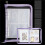 2 Set Sticker Organizer Binder Storage Book Reusable A5 Binder with Pockets and Zipper Closure 7