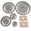 7Pack Pottery Foot  Tool with 2 Scrapers for Perfectly Aligned Clay Base Rings in Ceramic Projects 1