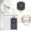 10 Pack Replacement Dust Bags Compatible for  Flow 2 Vacuum Cleaner, Disposal Bag Accessories 6