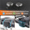 2 Pezzi per  Neo 2 Gimbal Camera Protector Lens Dustproof Replacement Cover Cap Drone Accessories (Nero Trasparente) 5